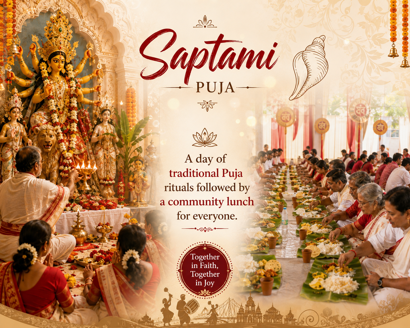 Saptami Puja & Community Lunch