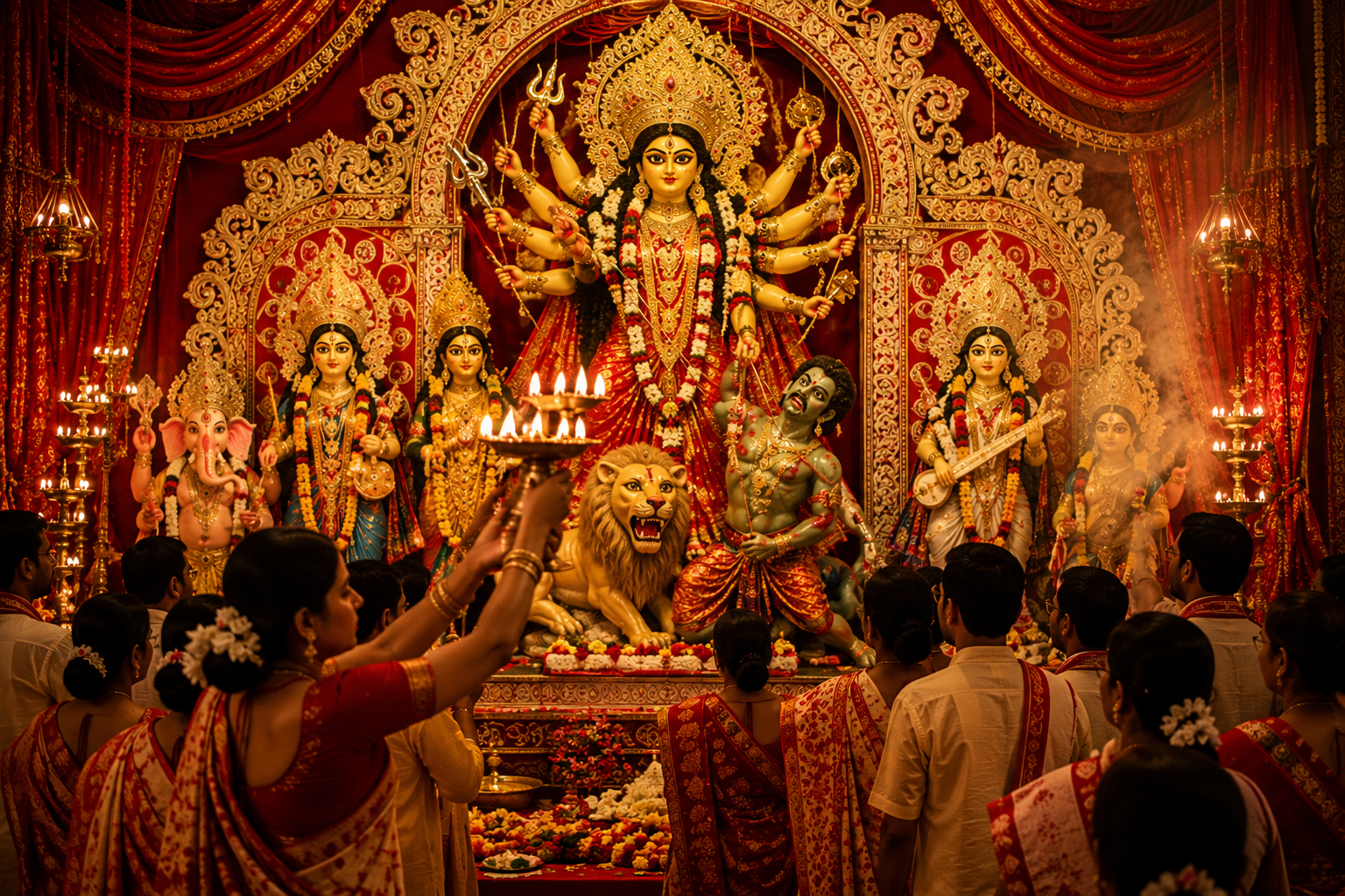 Maha Shasthi Celebration 33